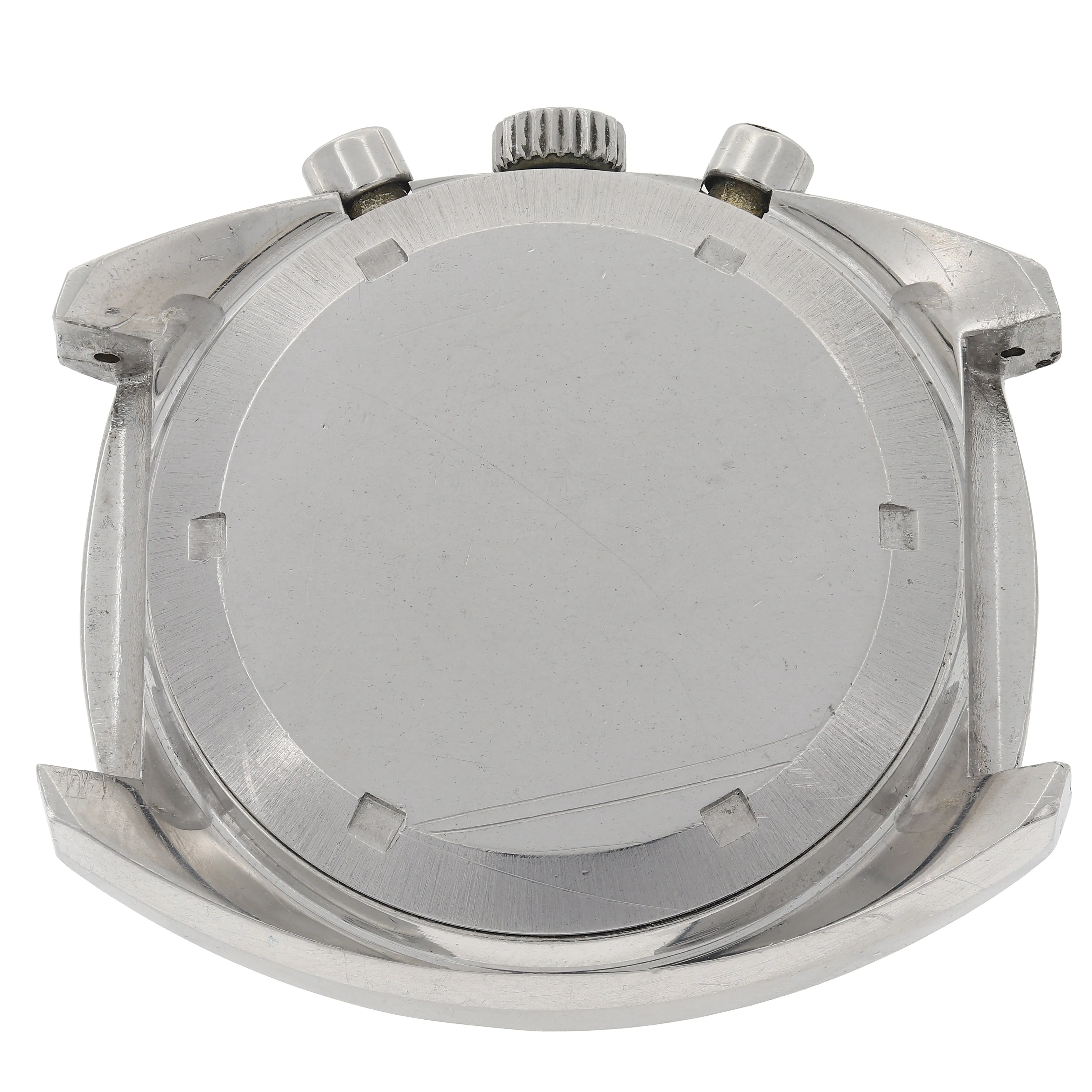 Tissot Navigator 45501 White Panda Automatic Chronograph c. 1974 Steel 39 mm