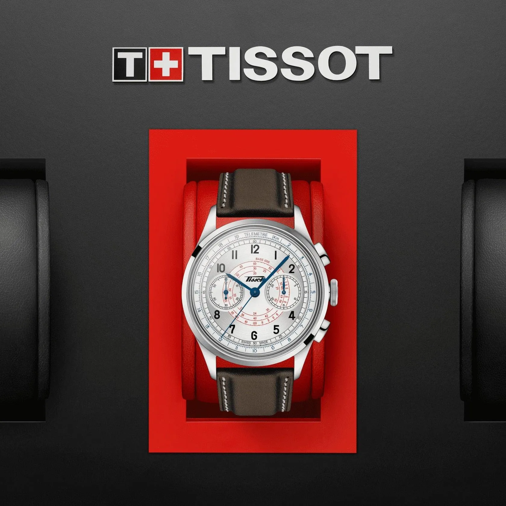 Tissot Telemeter watch 1938 42mm Automatic Silver Steel T142.462.16.032.00