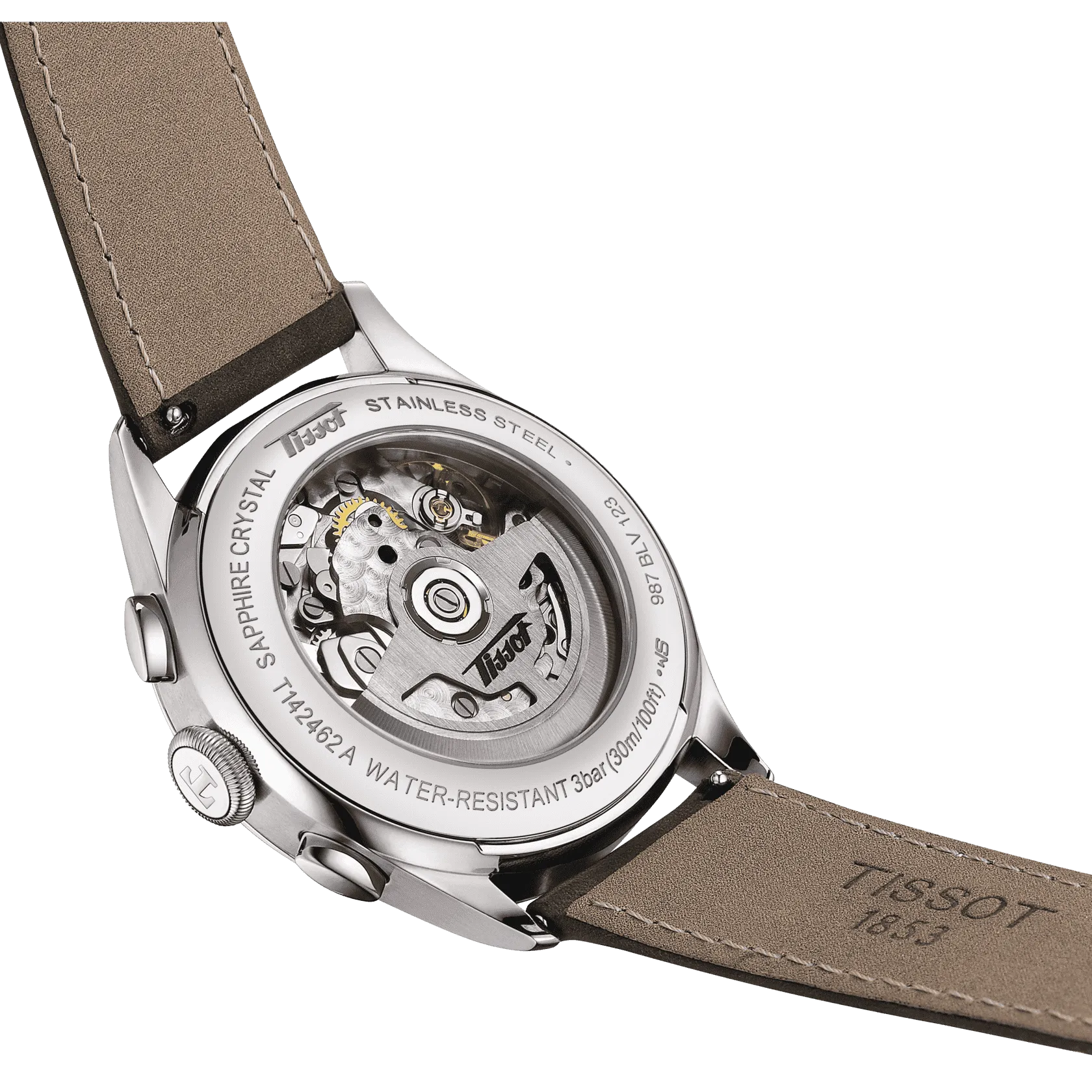 Tissot Telemeter watch 1938 42mm Automatic Silver Steel T142.462.16.032.00
