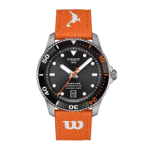 Tissot watch Seastar Wilson Wnba Special Edition 40mm Black Automatic Steel T120.807.17.051.00