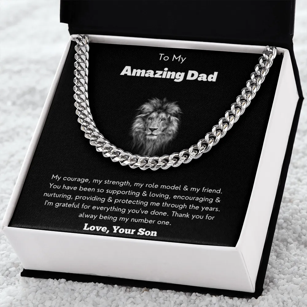 To My Amazing Dad - Cuban Link