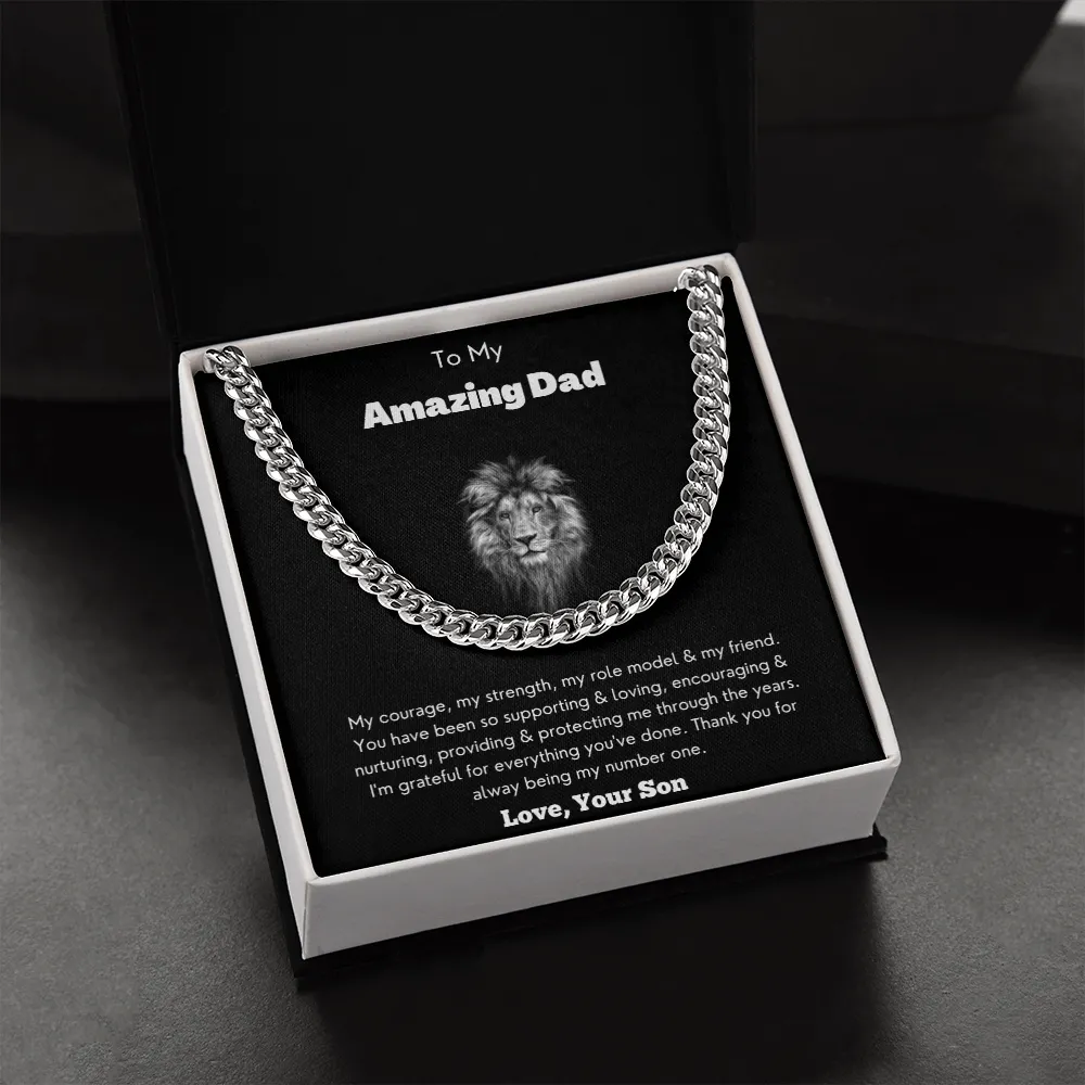 To My Amazing Dad - Cuban Link