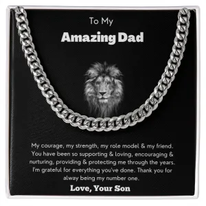 To My Amazing Dad - Cuban Link