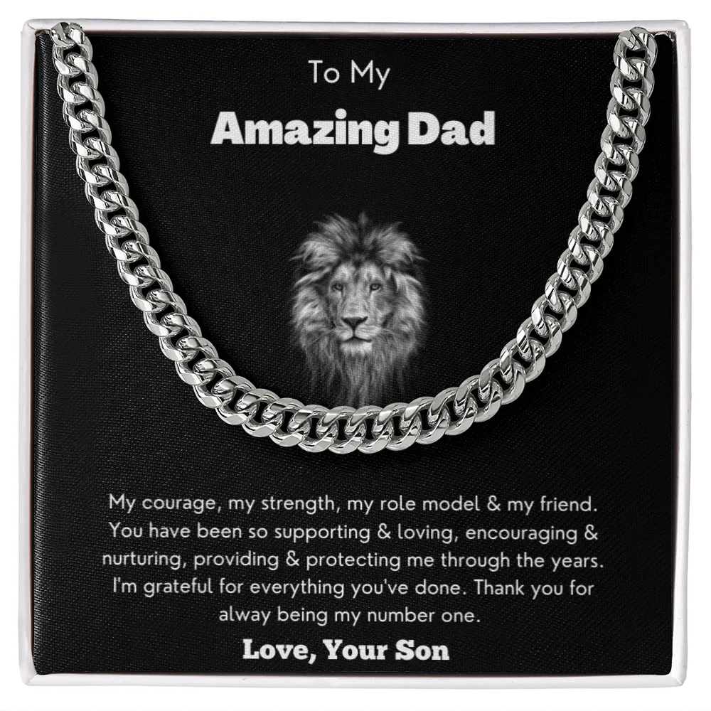 To My Amazing Dad - Cuban Link