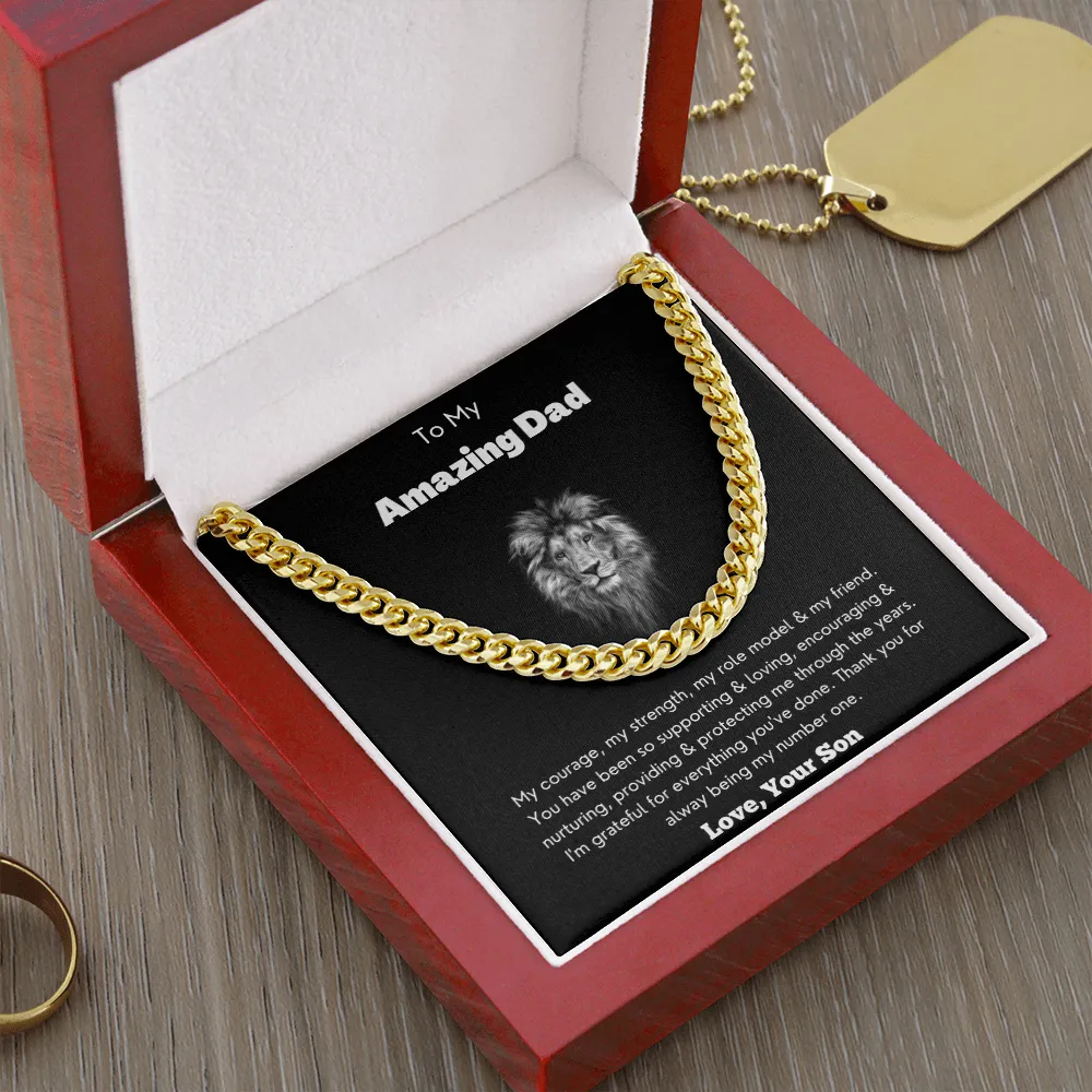 To My Amazing Dad - Cuban Link