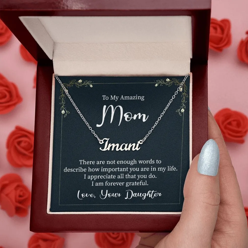 To My Amazing Mom l Love Your Daughter