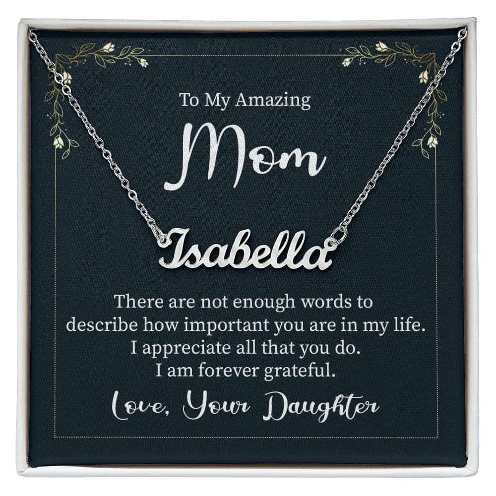 To My Amazing Mom l Love Your Daughter
