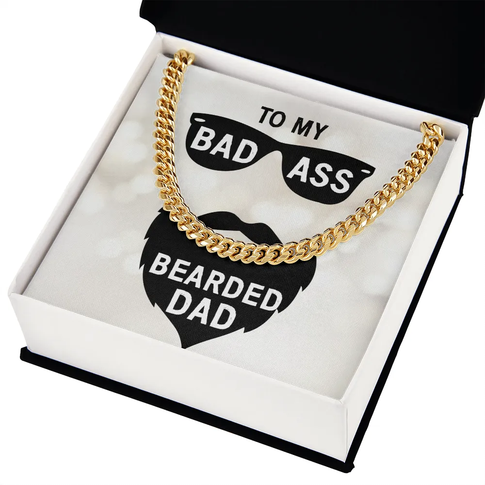 To my badass bearded dad
