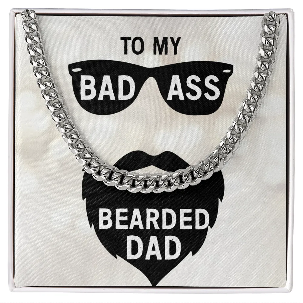 To my badass bearded dad
