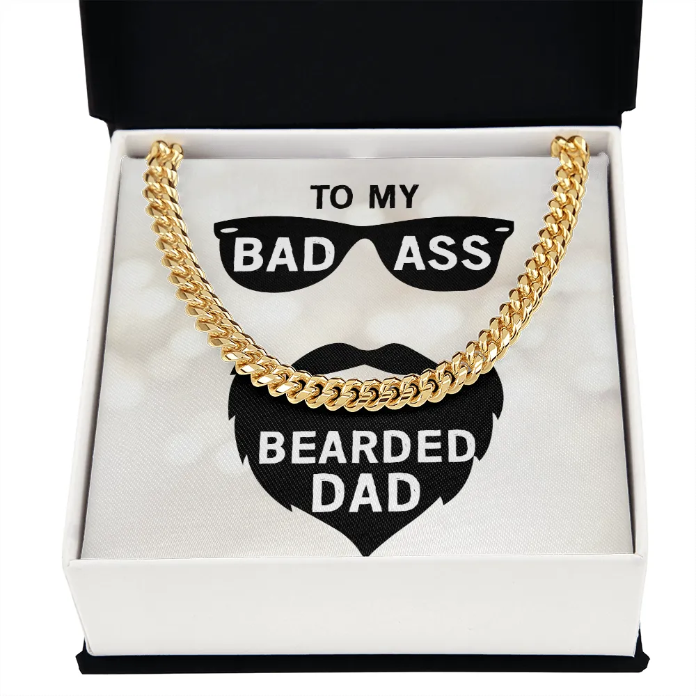 To my badass bearded dad