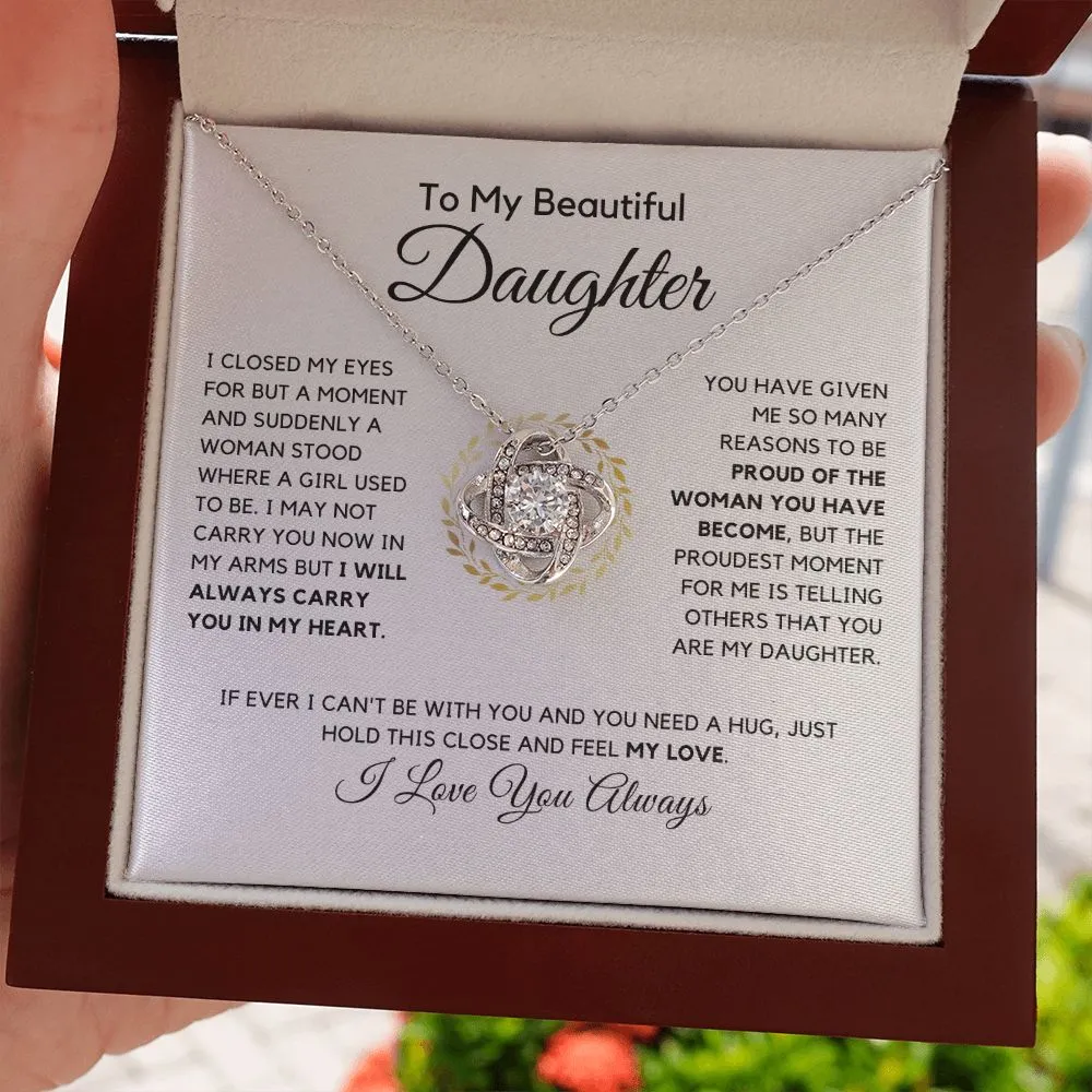 To My Beautiful Daughter - Carry You In My Heart