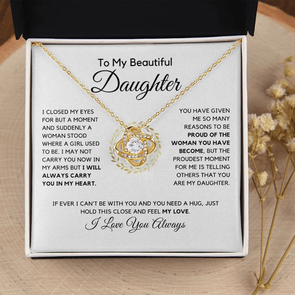 To My Beautiful Daughter - Carry You In My Heart