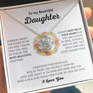 To My Beautiful Daughter - Keep Me In Your Heart