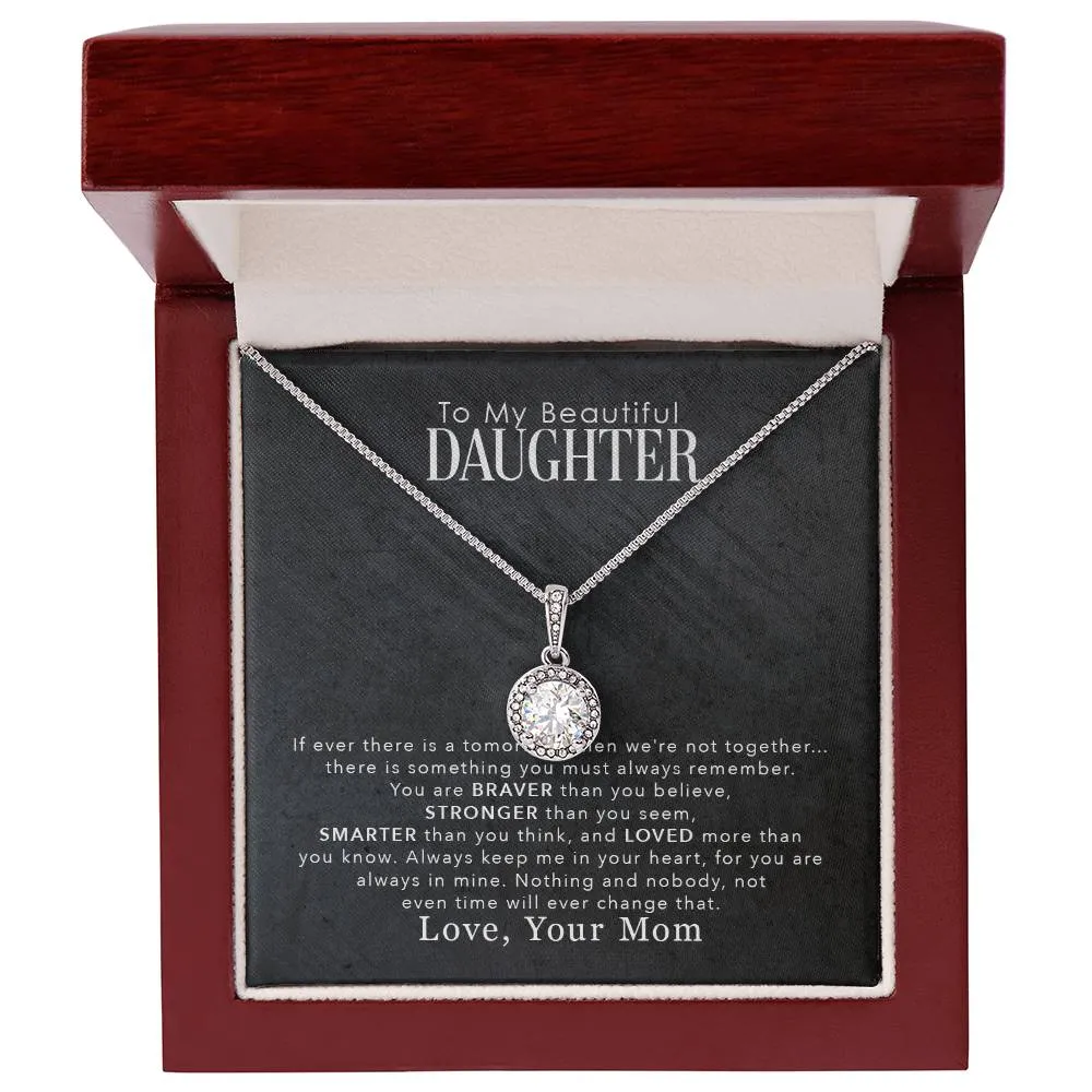 To My Beautiful Daughter l Love Mom l Eternal Hope Necklace - SELLING FAST