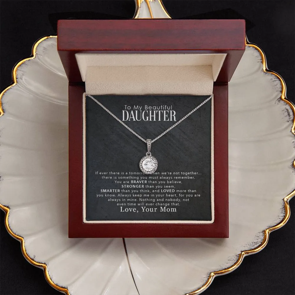 To My Beautiful Daughter l Love Mom l Eternal Hope Necklace - SELLING FAST