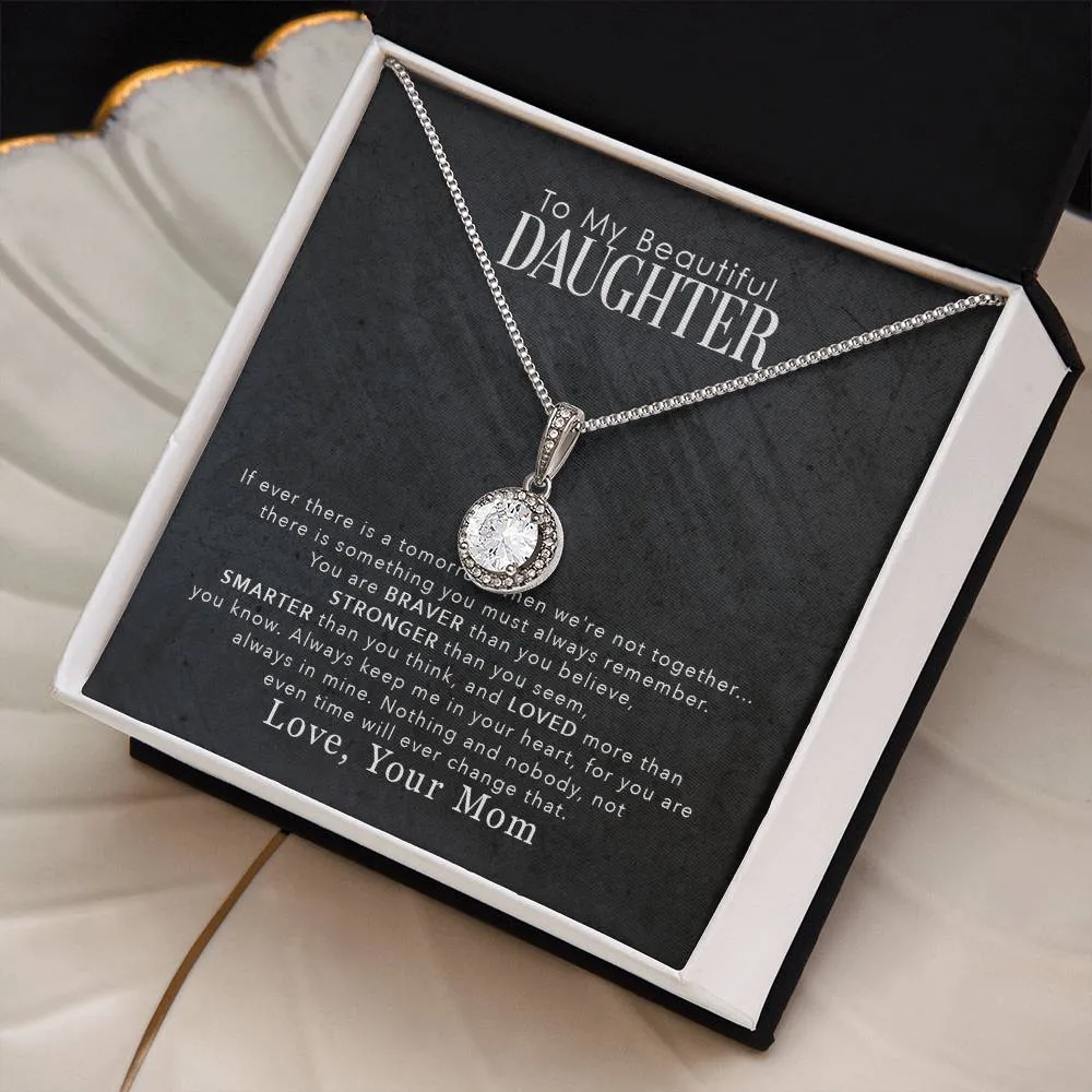 To My Beautiful Daughter l Love Mom l Eternal Hope Necklace - SELLING FAST