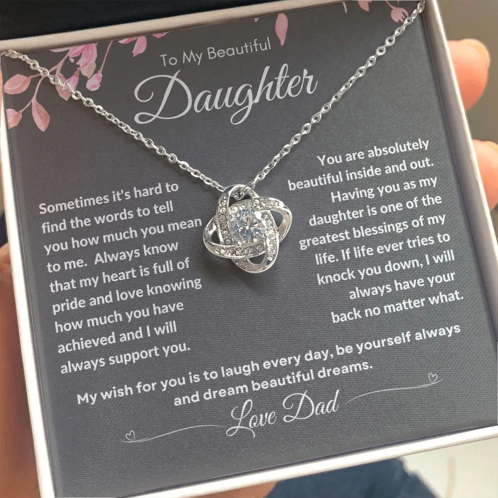 To My Beautiful Daughter My Wish For You Is To Laugh Every Day