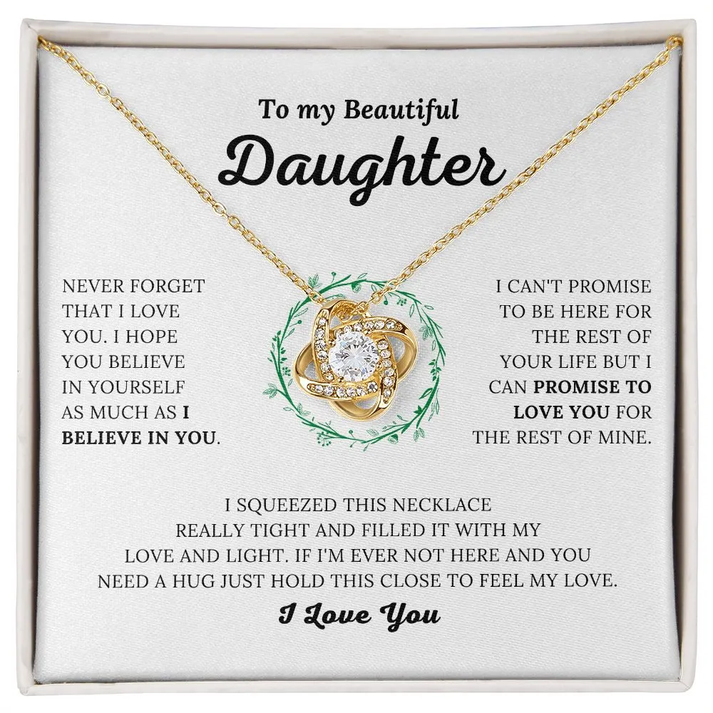 To My Beautiful Daughter - Promise To Love You