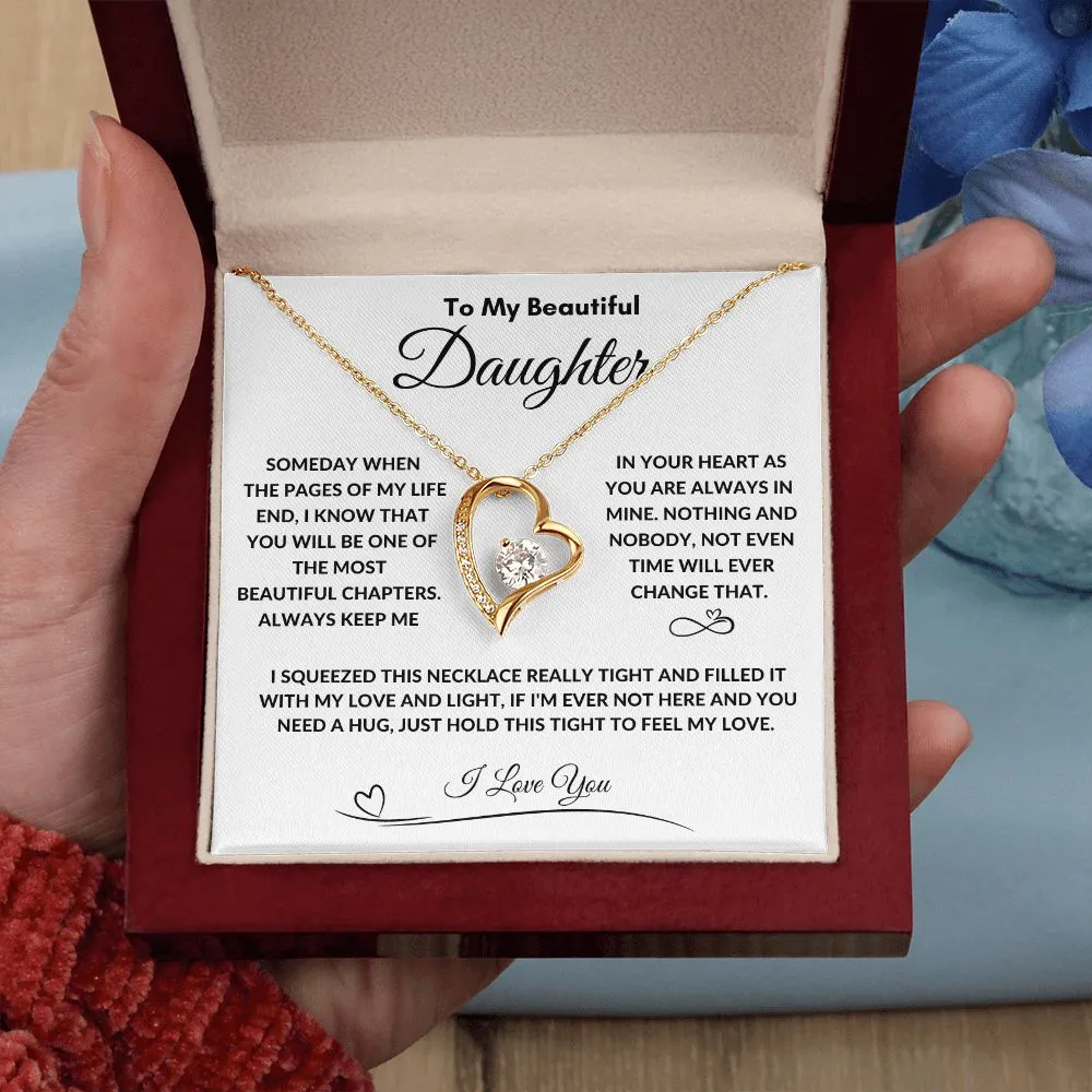 To My Beautiful Daughter Someday When The Pages Of My Life End