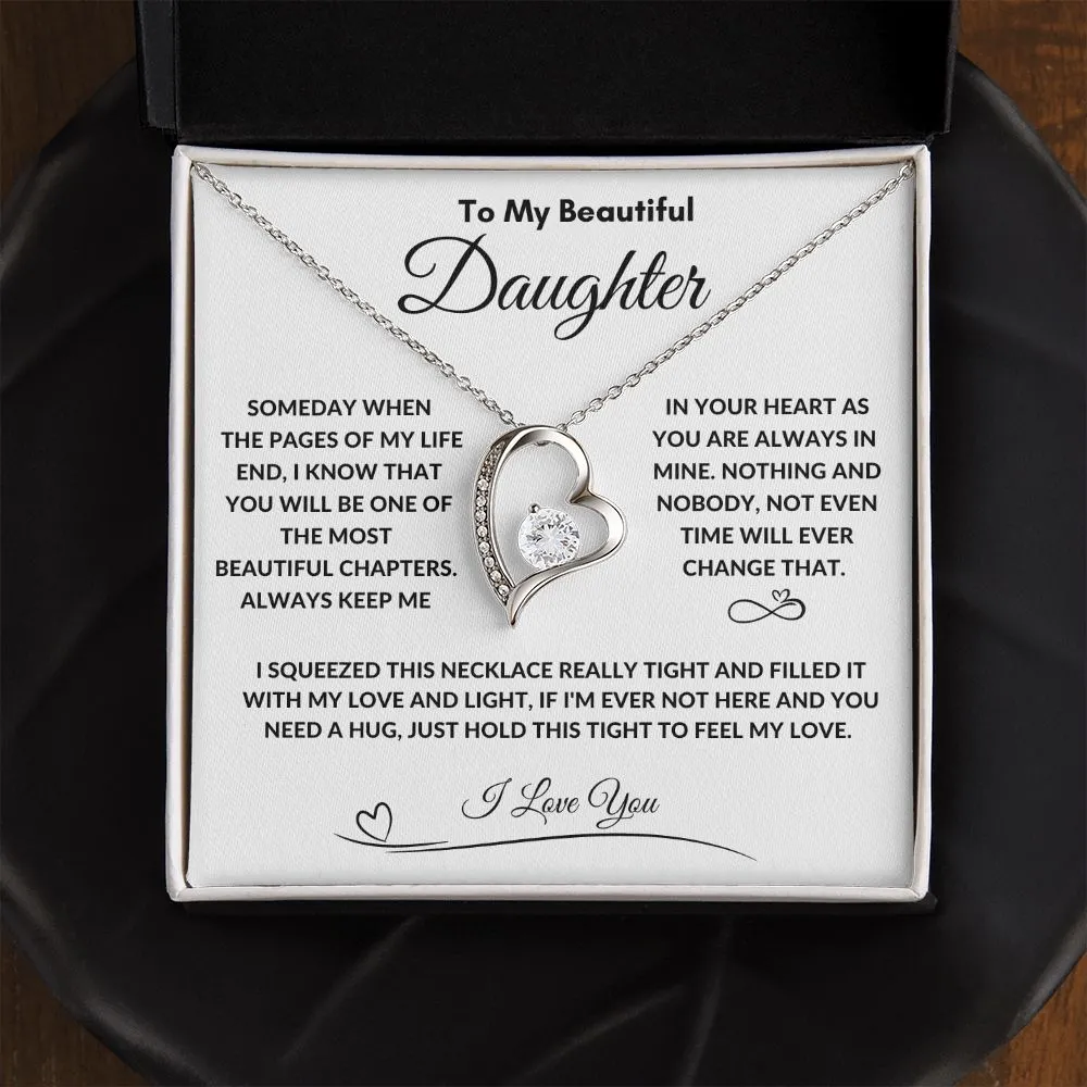 To My Beautiful Daughter Someday When The Pages Of My Life End
