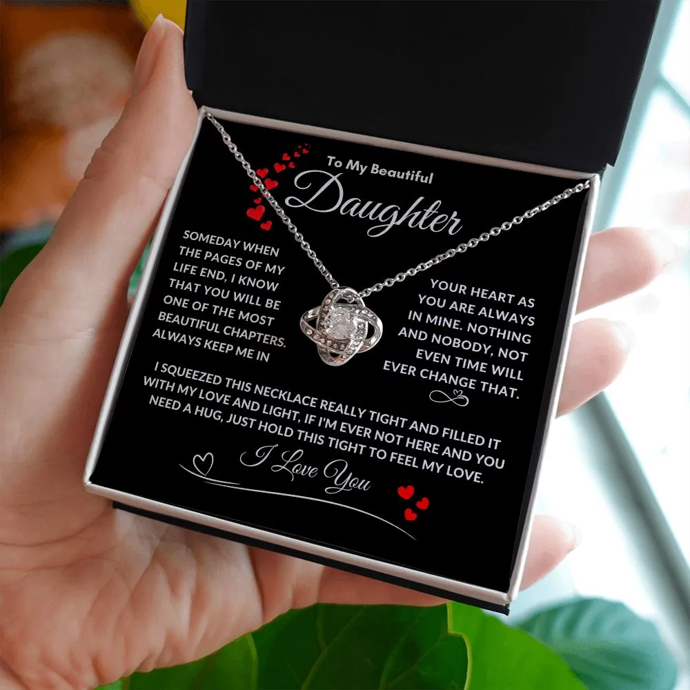 To My Beautiful Daughter Someday When The Pages Red Hearts Infinity Band