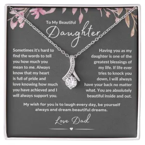 To My Beautiful Daughter Your Alluring Beauty