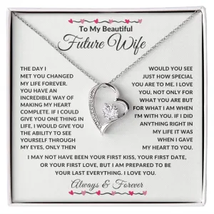To My Beautiful Future Wife The Day We Met Red