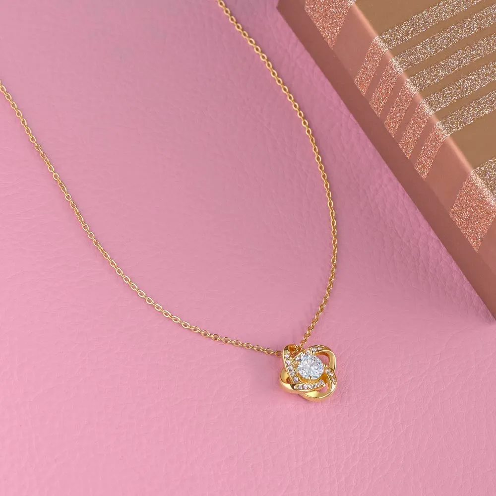 To My Beautiful Soulmate - Love Knot Necklace