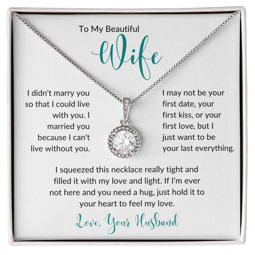 To My Beautiful Wife | Eternal Hope Necklace