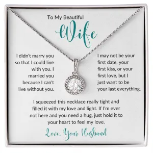 To My Beautiful Wife | Eternal Hope Necklace