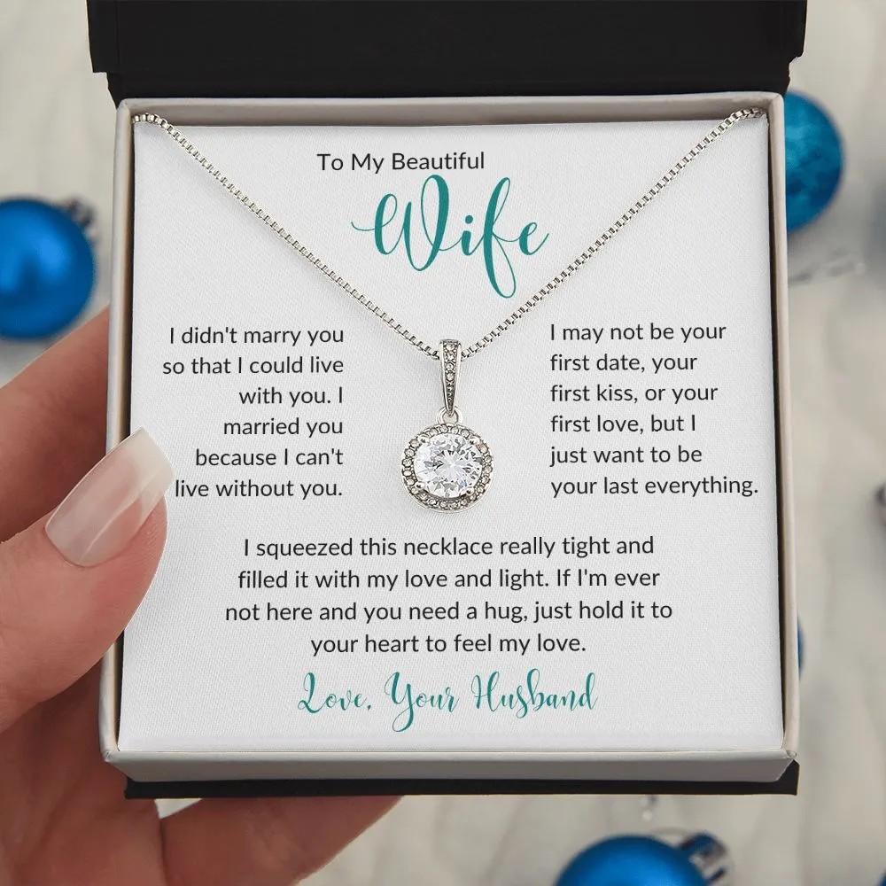 To My Beautiful Wife | Eternal Hope Necklace
