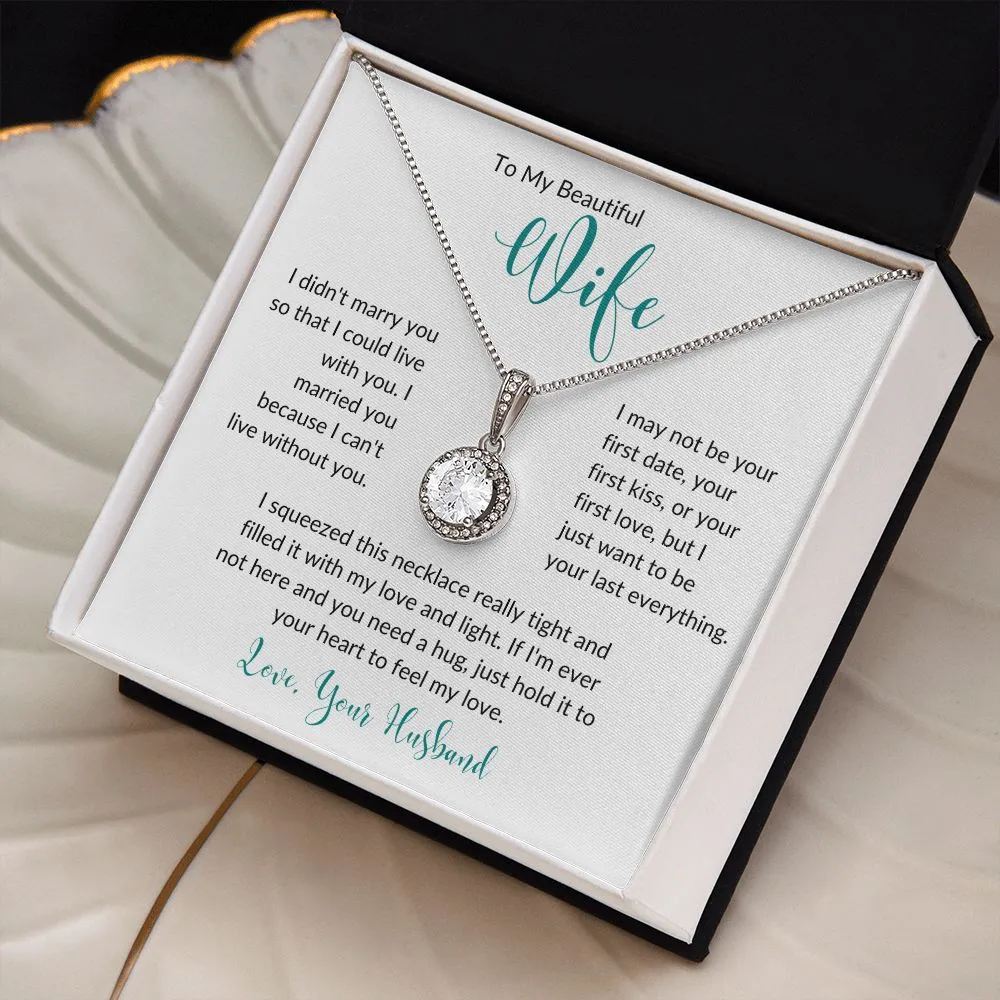 To My Beautiful Wife | Eternal Hope Necklace