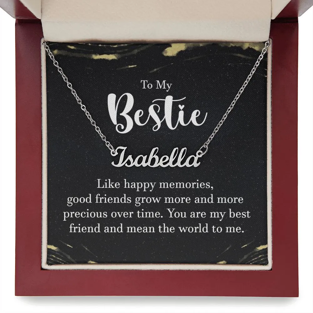 To my bestie - like happy memories