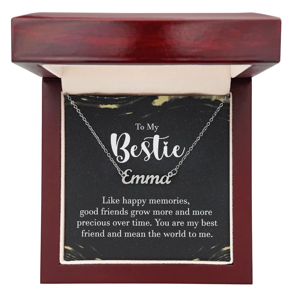 To my bestie - like happy memories