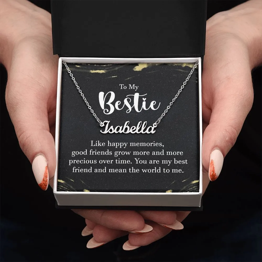 To my bestie - like happy memories