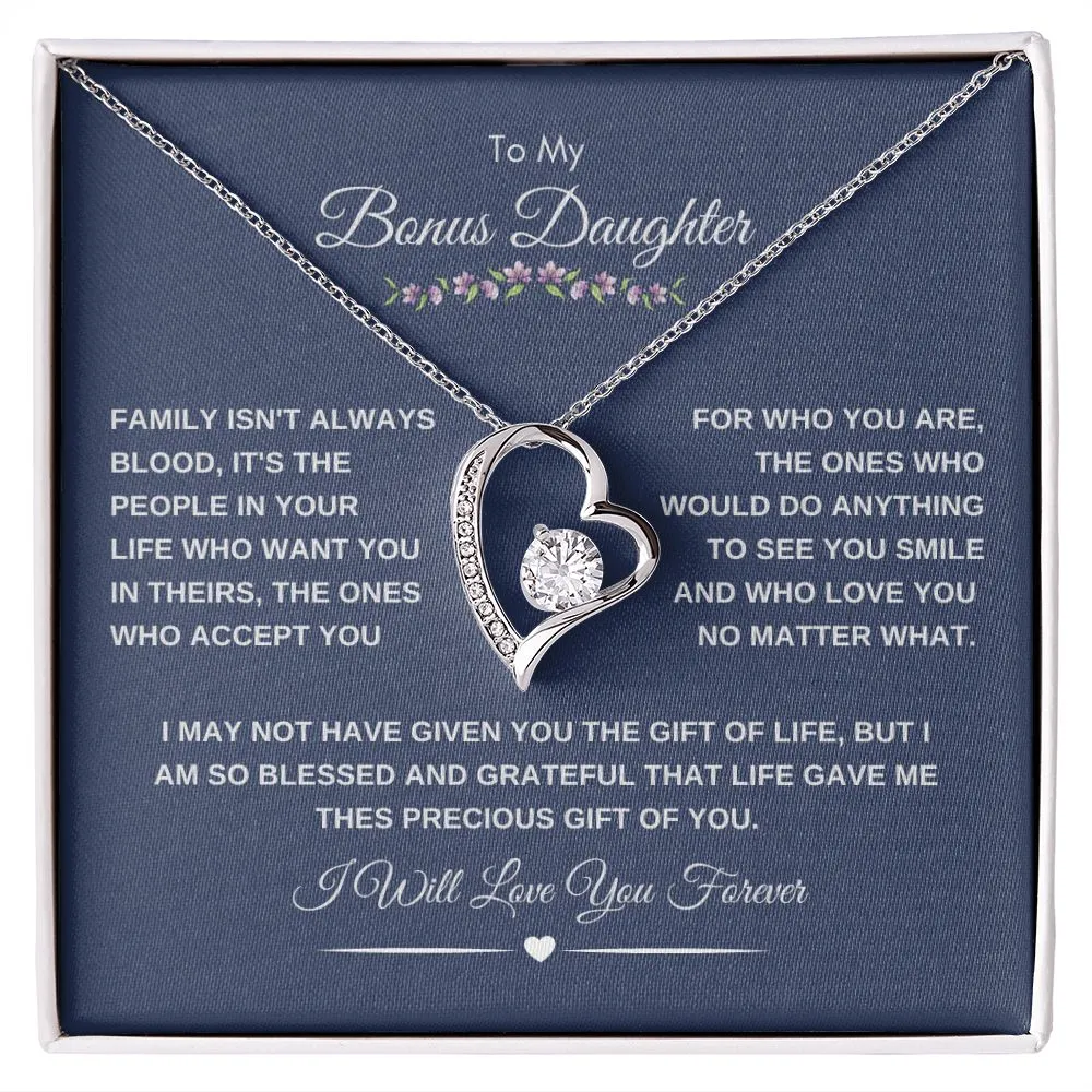 To My Bonus Daughter Family Isn't Always Blood