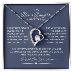 To My Bonus Daughter Family Isn't Always Blood