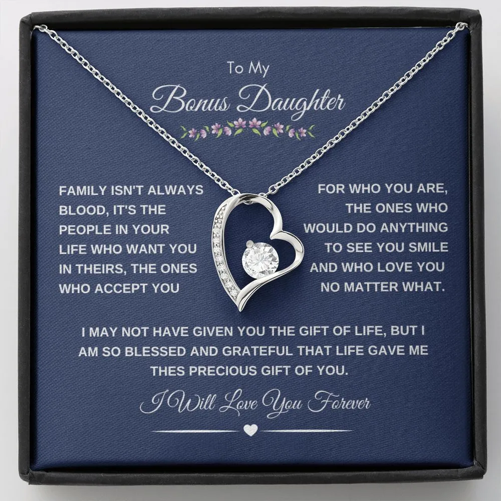 To My Bonus Daughter Family Isn't Always Blood