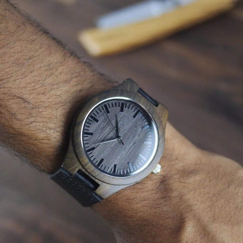 To My Dad - I Love You  - Wooden Watch