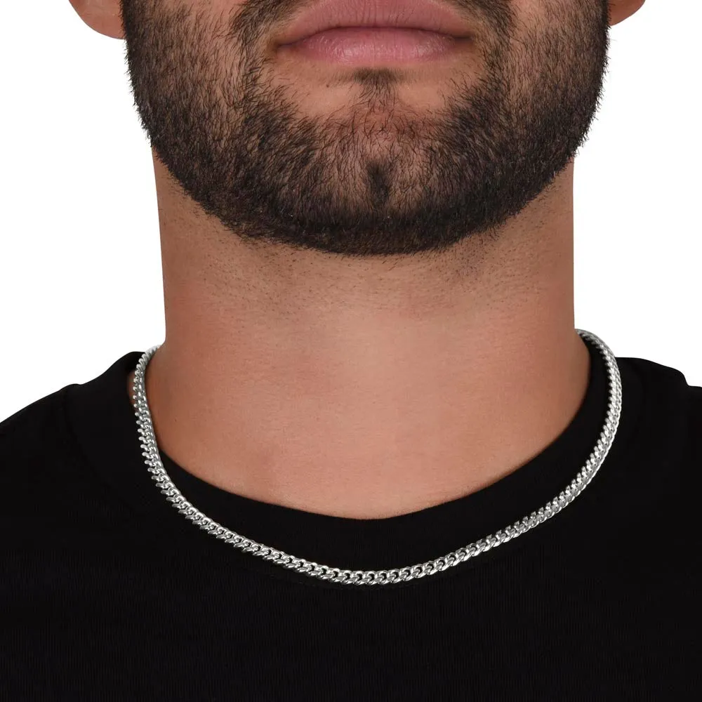 To My Dad Linked Chain Necklace Gift
