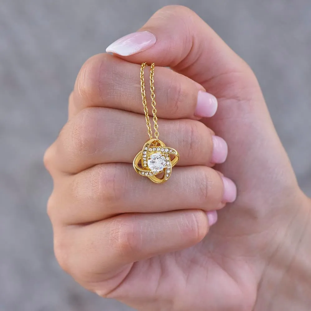To My Daughter From Mom  "When You Took Your First Breath" - Forever Love Necklace