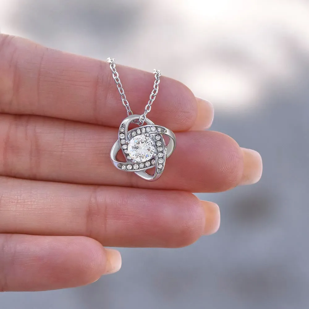 To My Daughter From Mom  "When You Took Your First Breath" - Forever Love Necklace