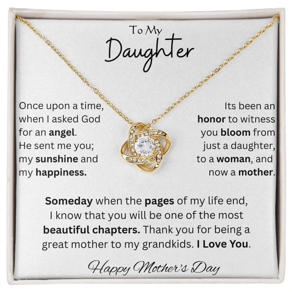 To My Daughter - Happy Mothers Day