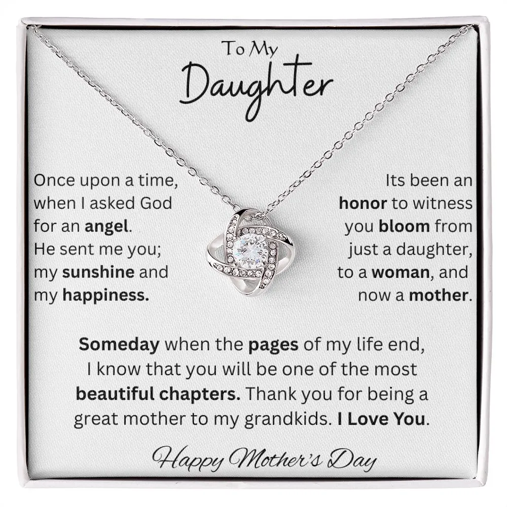 To My Daughter - Happy Mothers Day