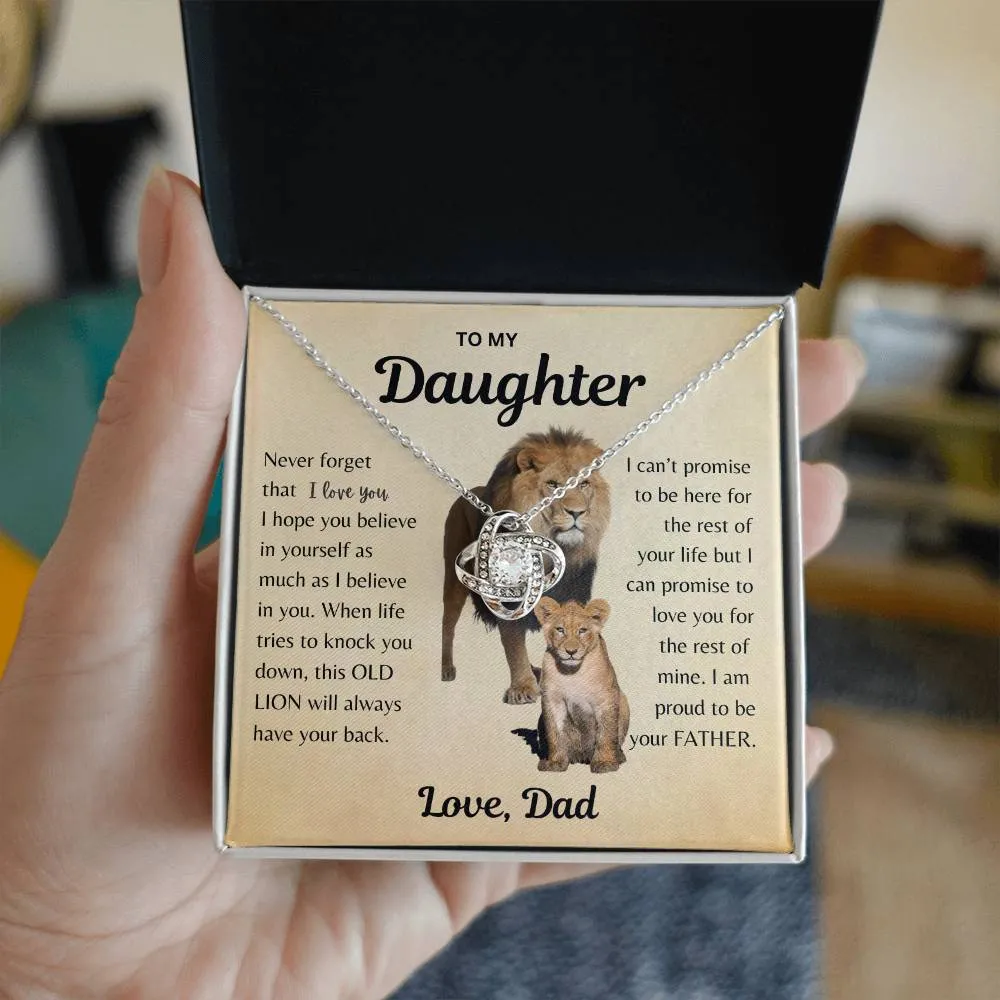 To My Daughter - Infinity Knot Always Have Your Back