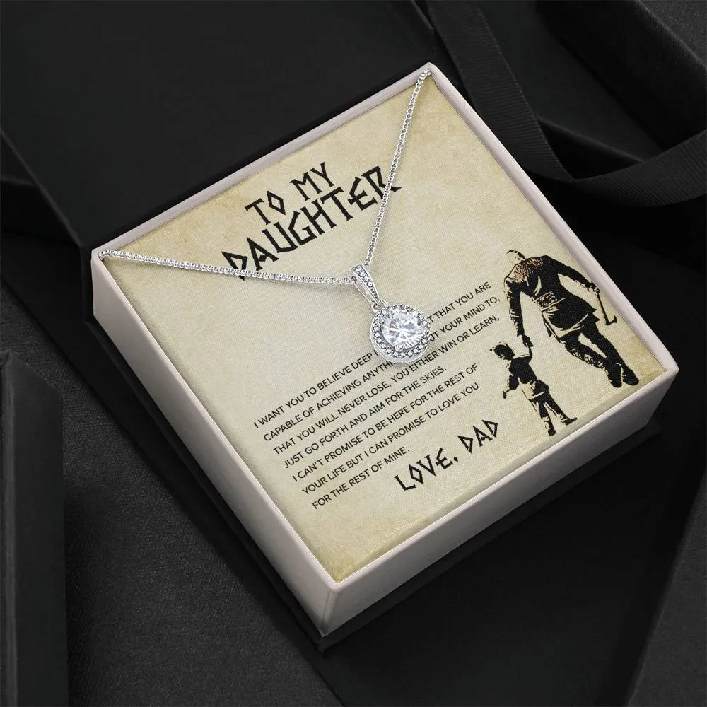 To My Daughter l Gold Card l Eternal Hope Necklace