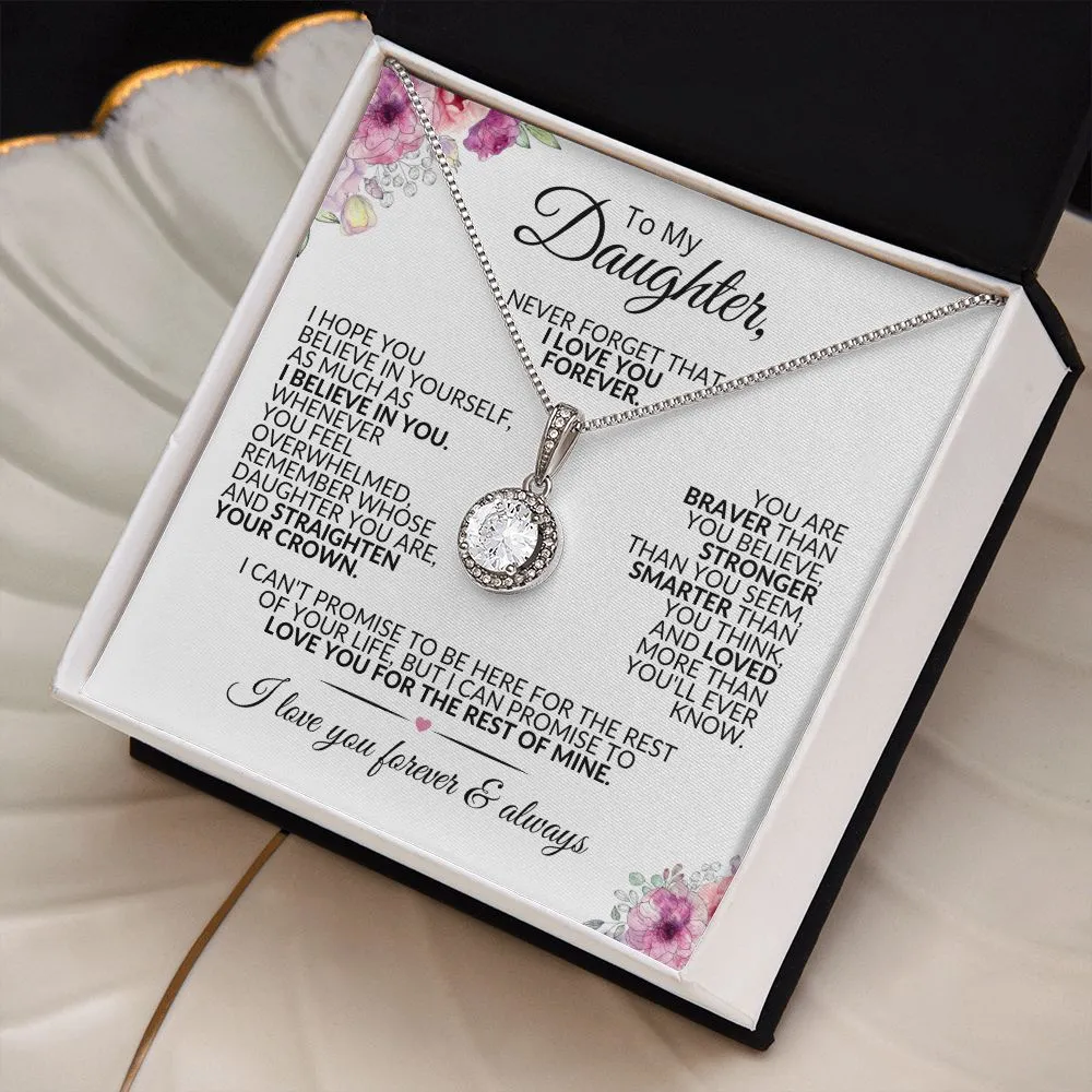 To My Daughter Love You Forever