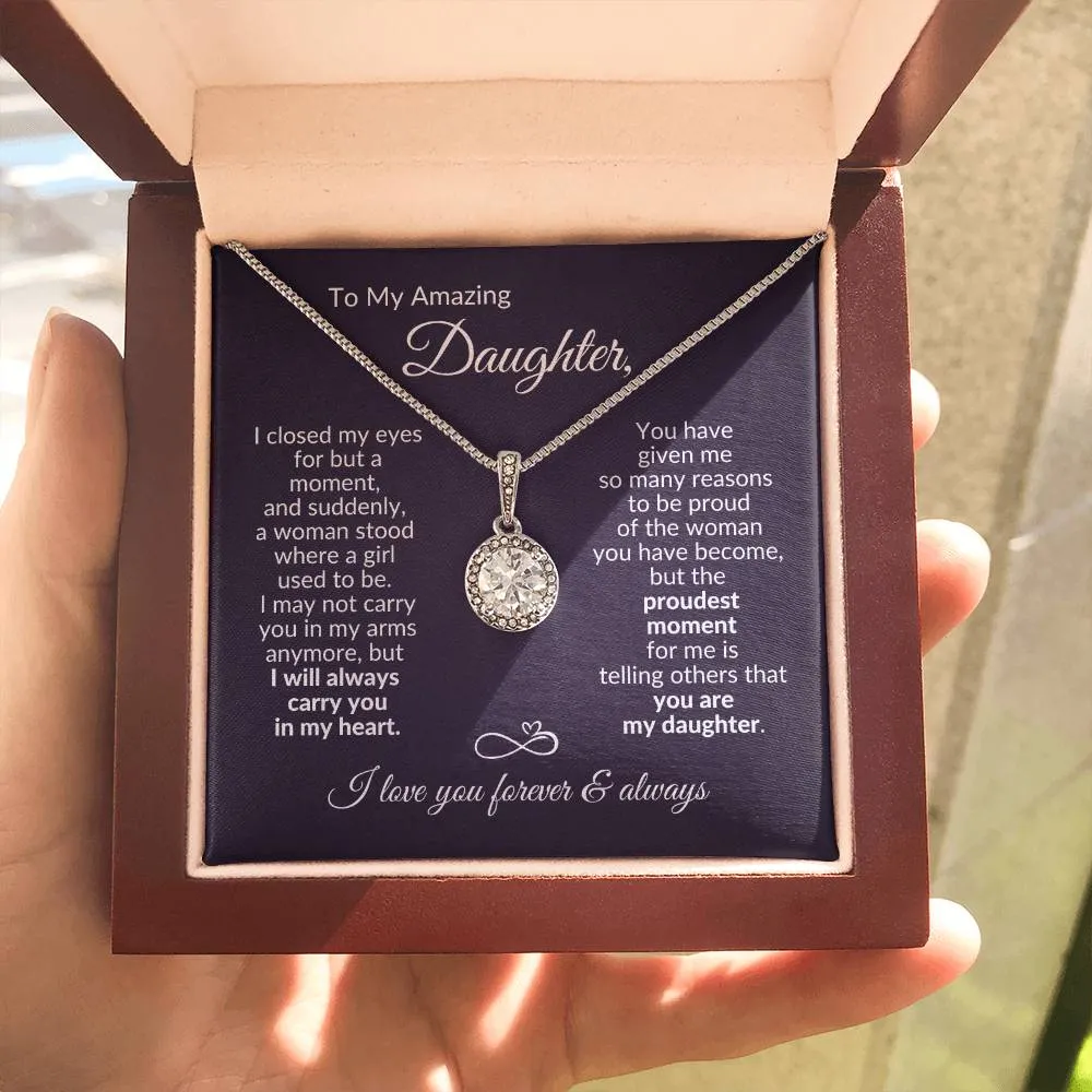 To My Daughter | Proudest Moment | Eternal Hope Necklace