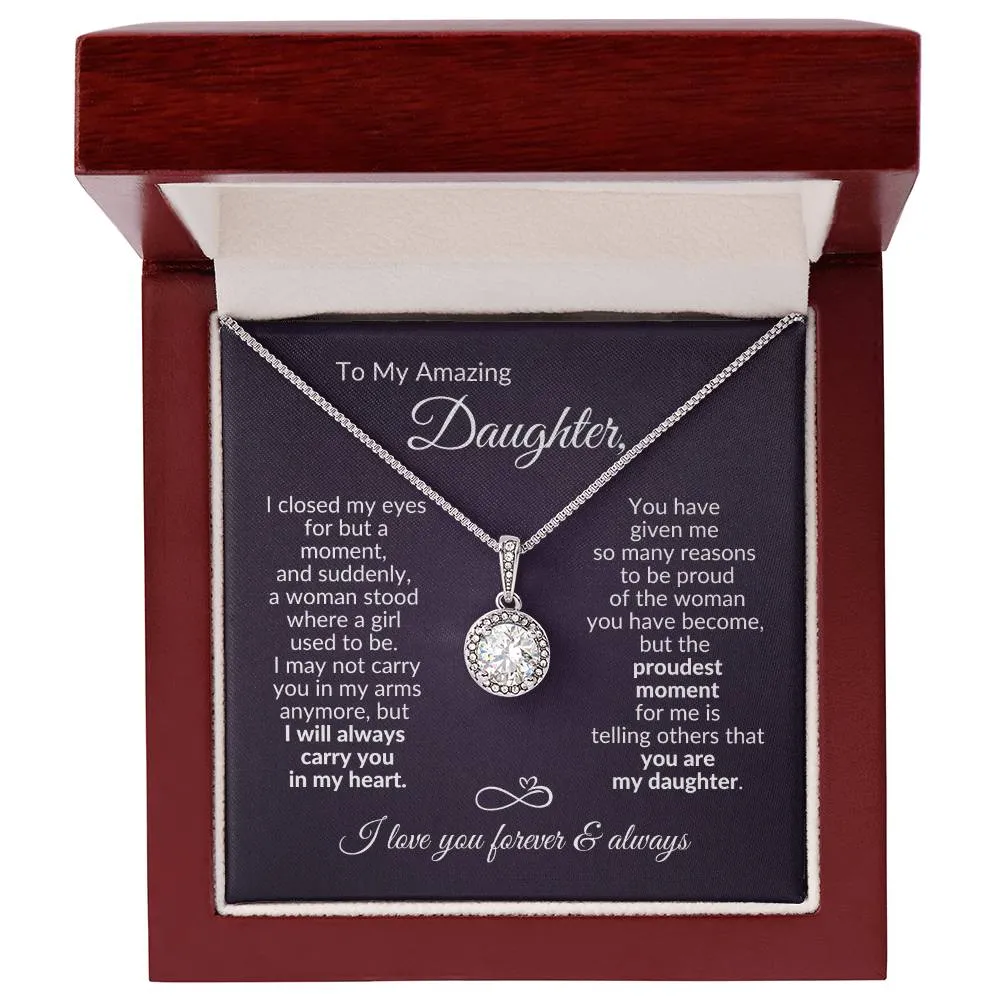 To My Daughter | Proudest Moment | Eternal Hope Necklace