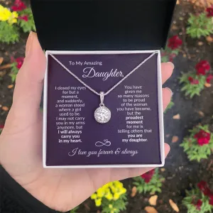 To My Daughter | Proudest Moment | Eternal Hope Necklace
